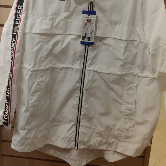 Tommy Hilfiger Ladies Windbreaker Rain Jacket Coat - Picture 9 of 14